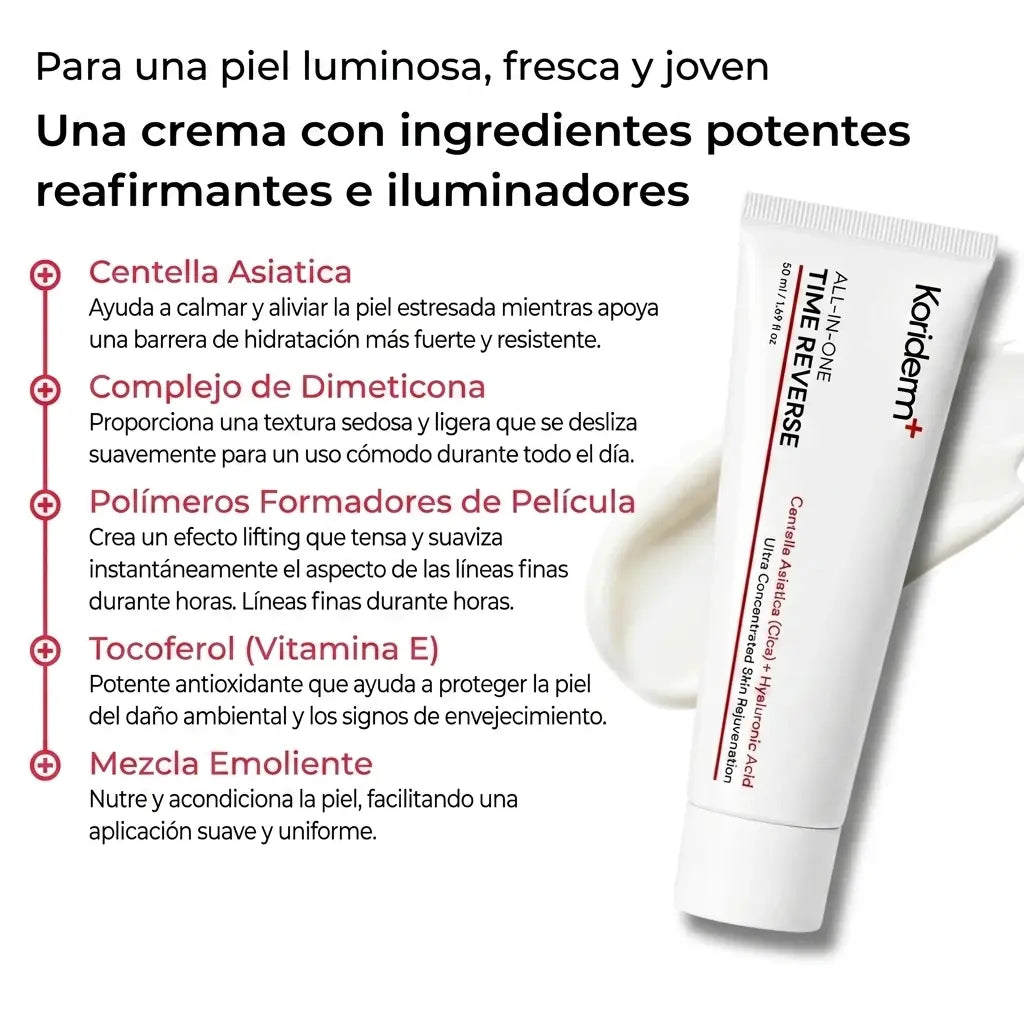 Koriderm | time reverse: crema todo en uno